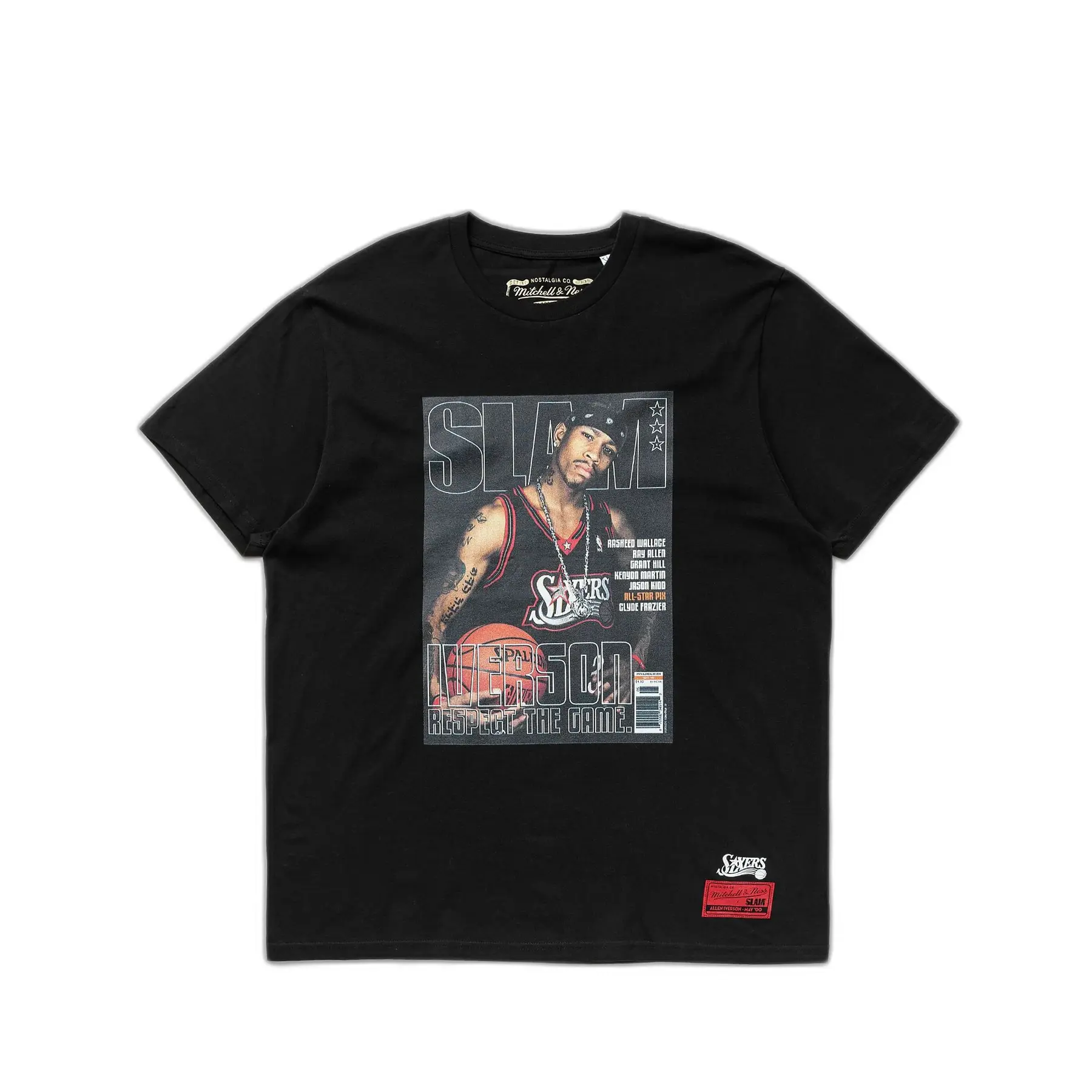 Maglietta Philadelphia 76ers NBA Slam Allen Iverson