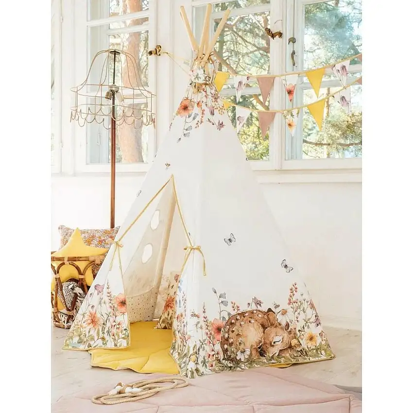 Tepee per bambini Moi Mili "Fleurs Sauvages"