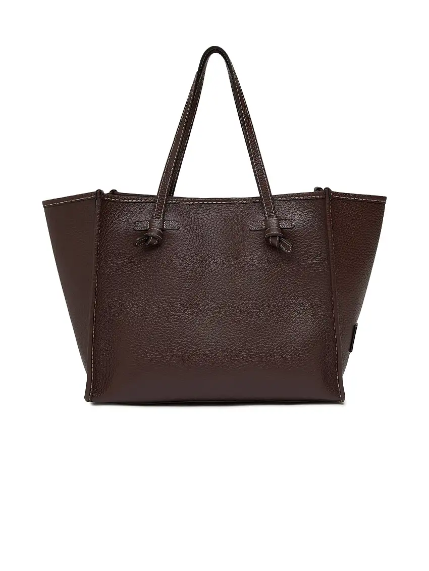 Borsa a Spalla in Pelle Marcella Testa di Moro