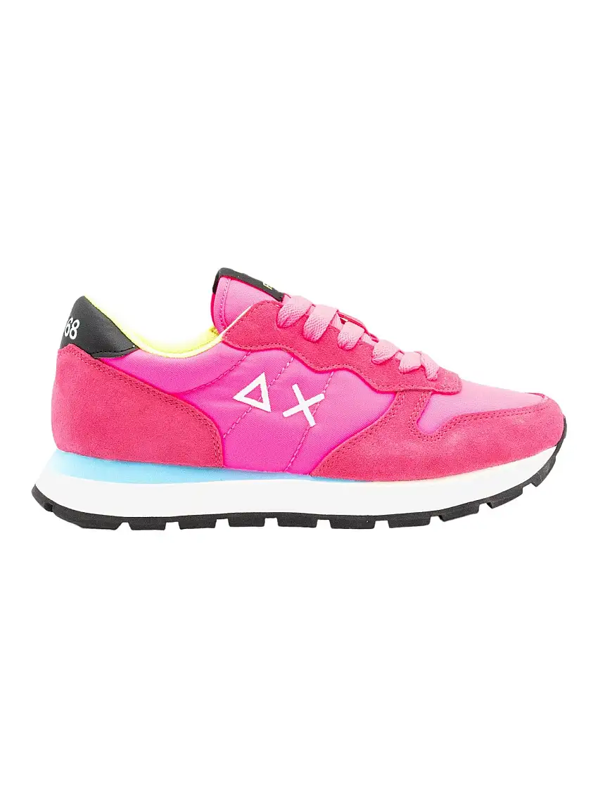 SUN68 Women's Ally solid nylon sneaker Z33201 62 Pink
