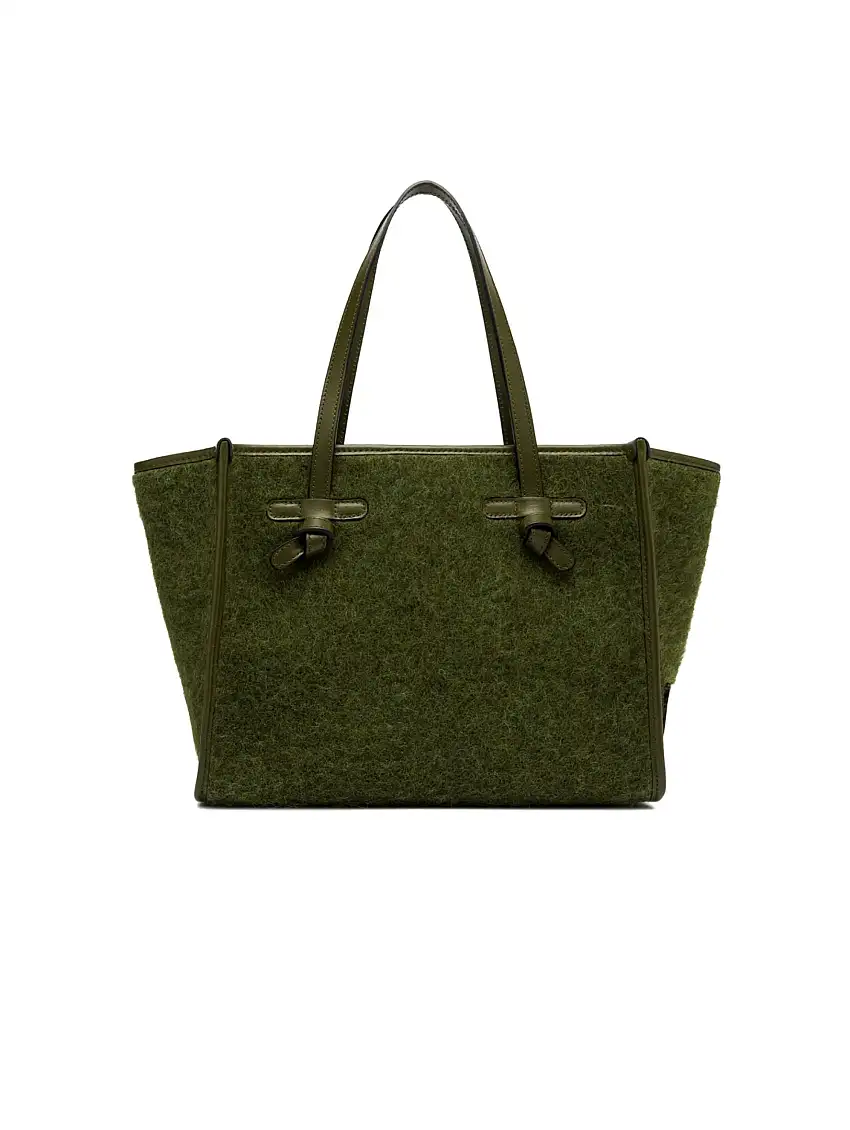 Borsa a Spalla in Mohair Muschio