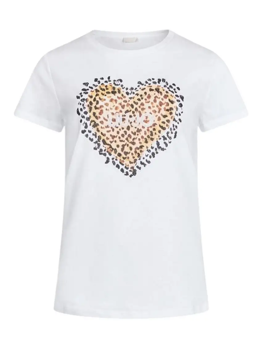 LIU JO WHITE Women's T-shirt WA5240JS923 M9681 White