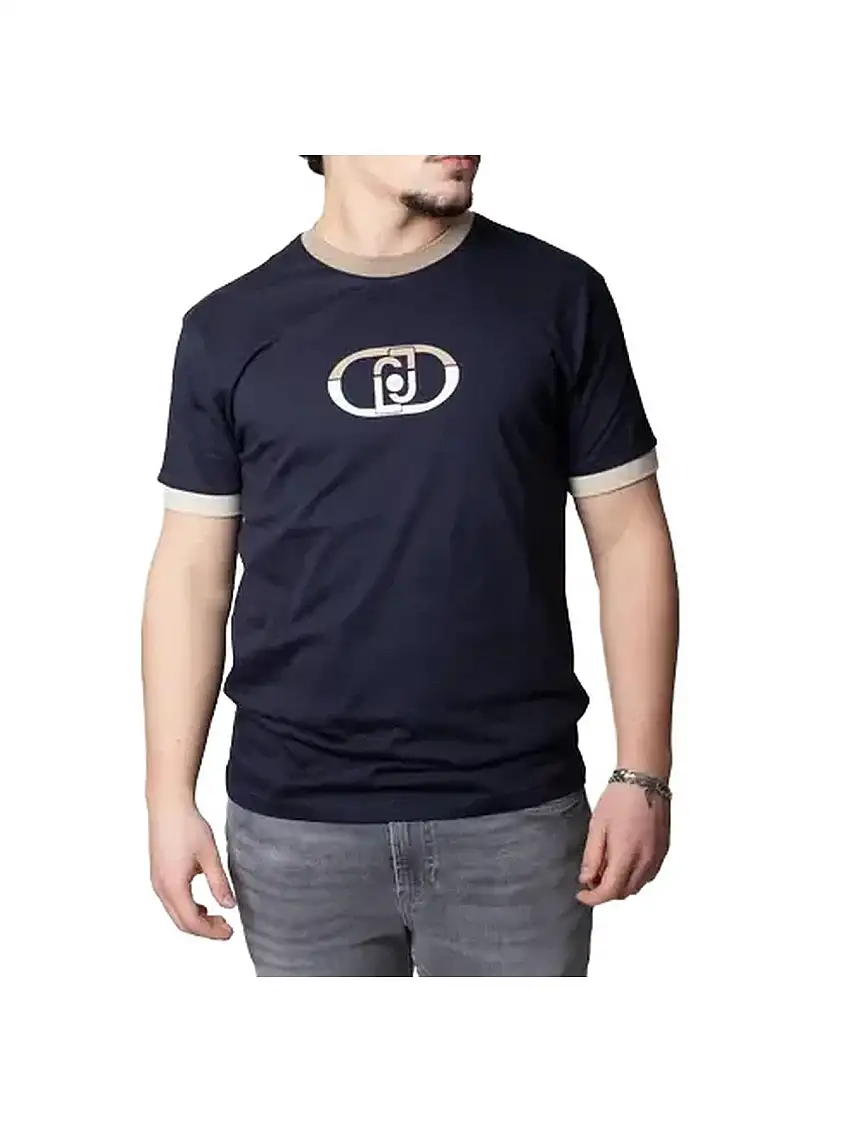 LIU JO UOMO Men's T-Shirt - Blue