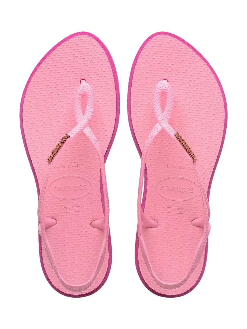 HAVAIANAS Women's Flip Flops Hav. Luna point 4149921.9321 Pink
