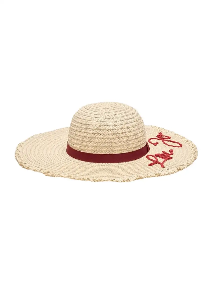 LIU JO BEACHWEAR Women's Hat VA5214T0300 81444 Clay Red