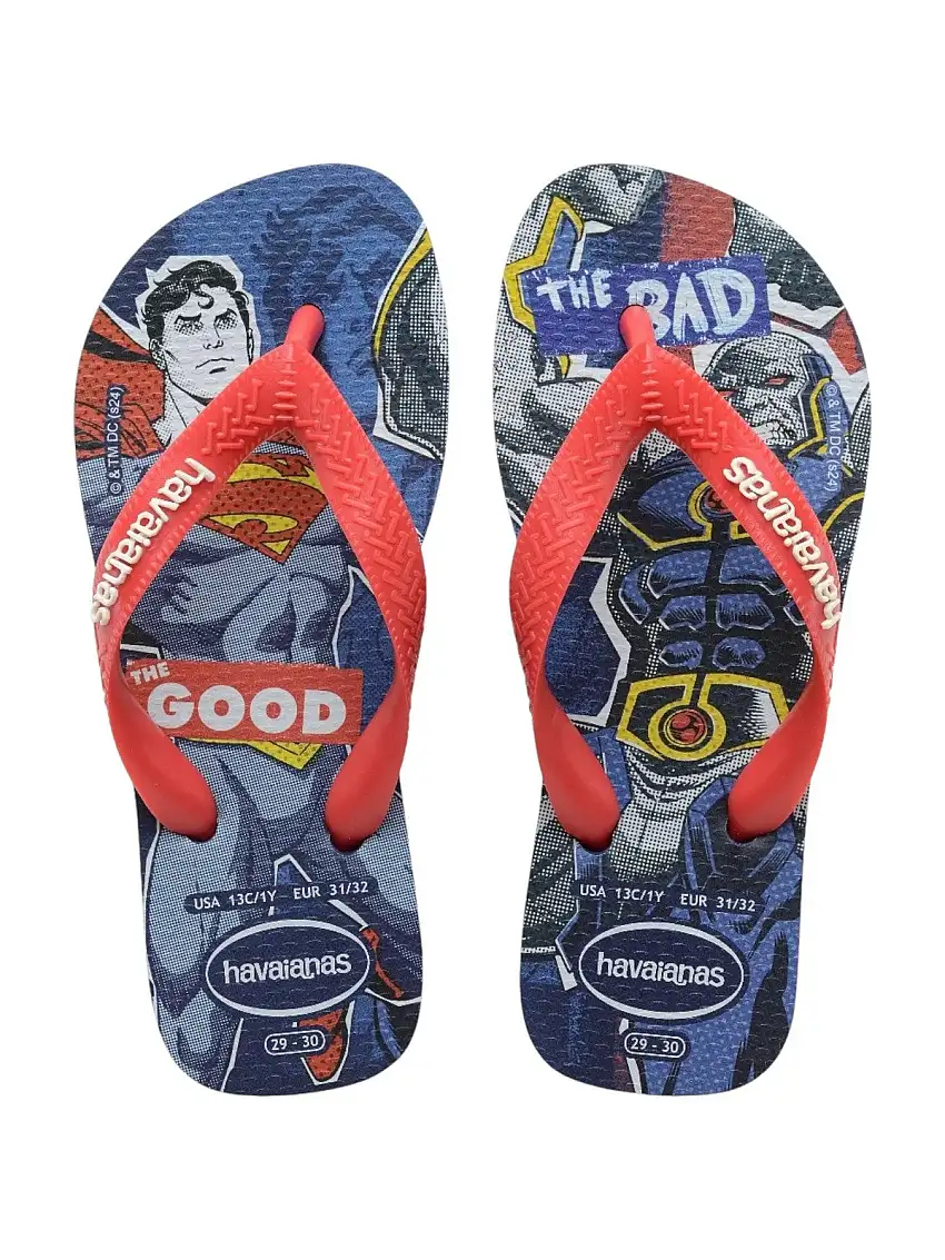 HAVAIANAS Flip Flops Children and Teens Hav. Kids top hera is dc 4149874.0555 Blue
