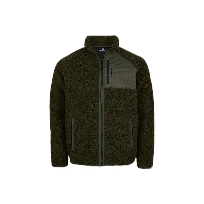 Felpa in pile con cappuccio e zip O'Neill Sherpa