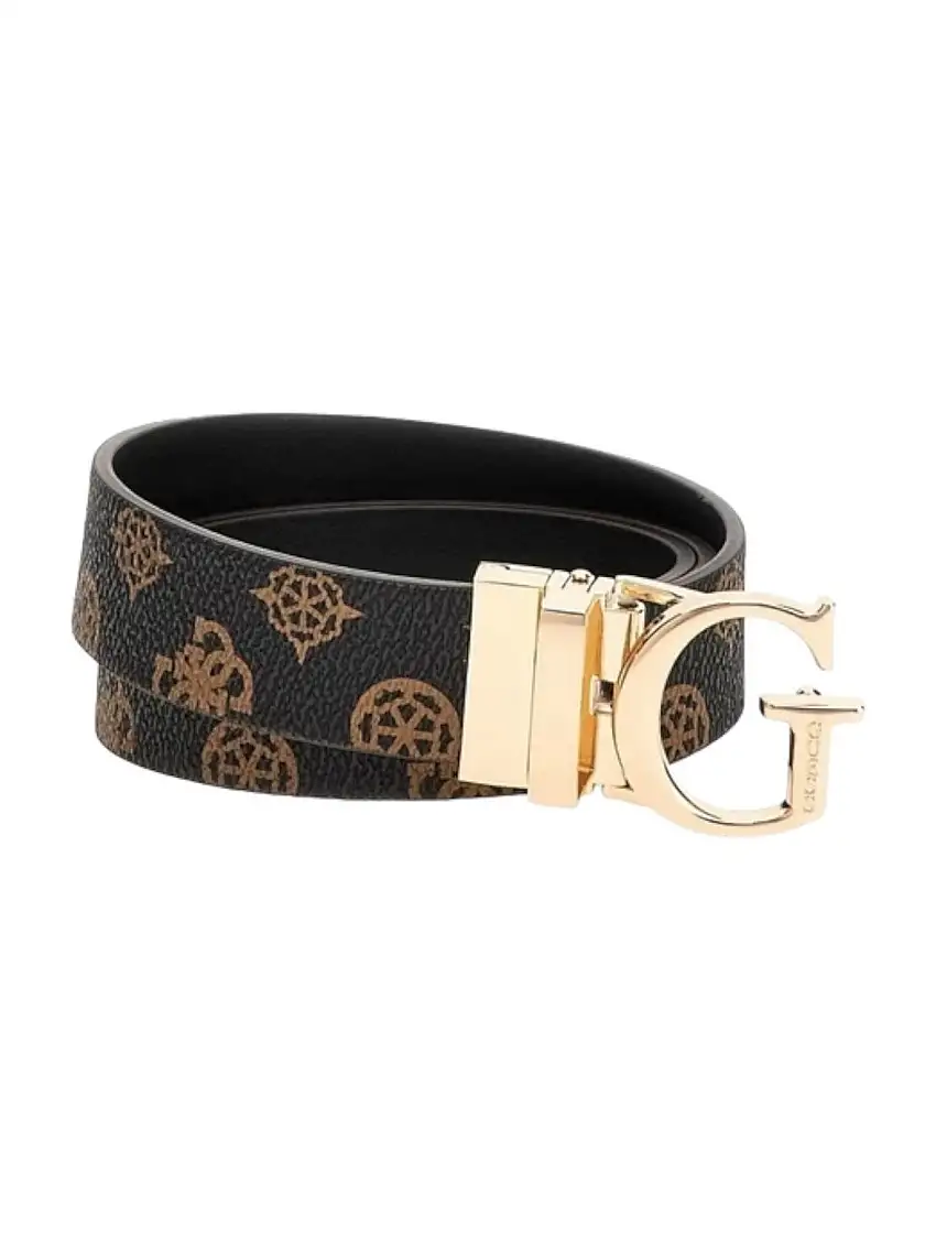 GUESS Women's Belt Evelune Rev & Adj Pa BW9171 P4430 MLO Brown