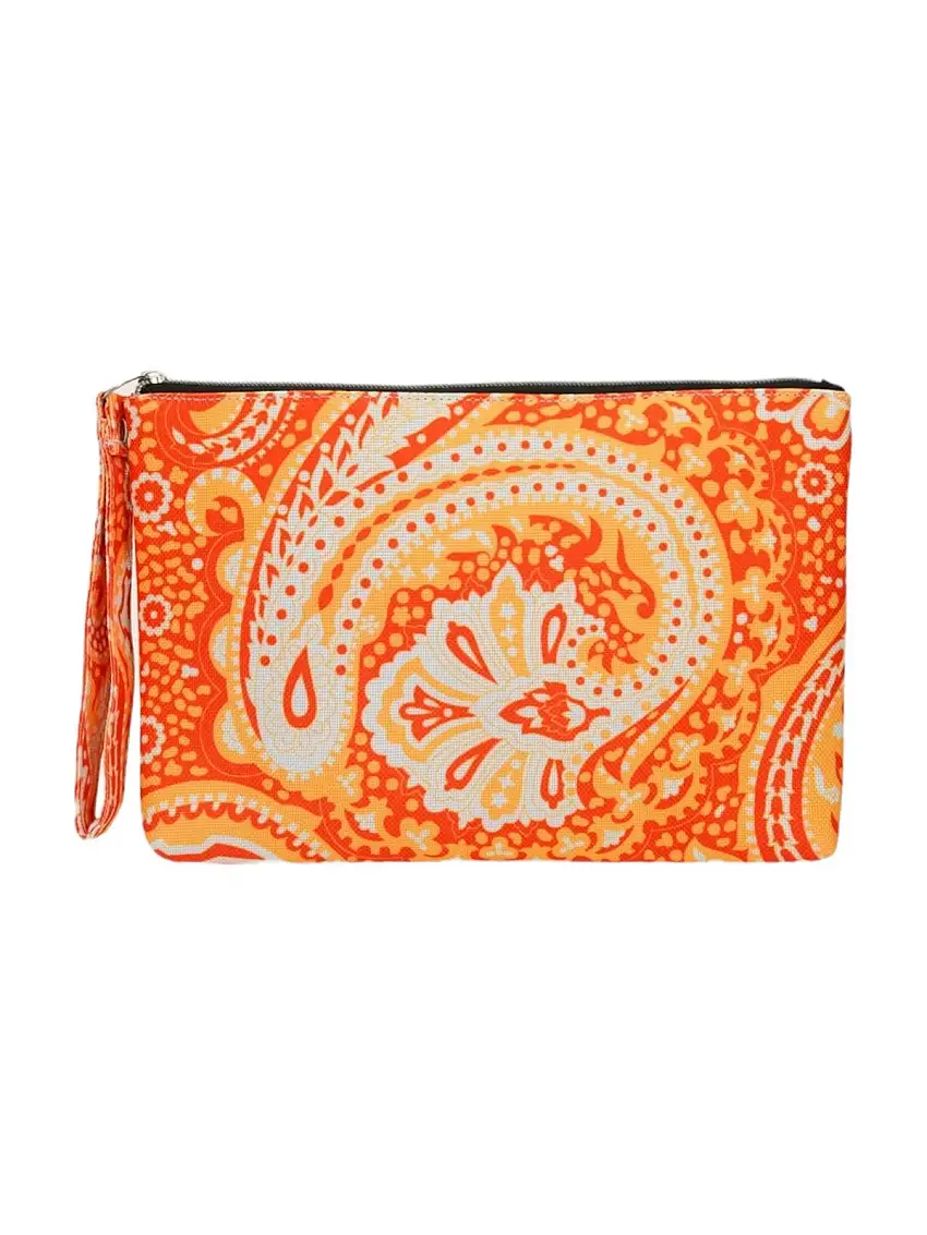 F**K Women's Clutch FK24-A034X10 Orange