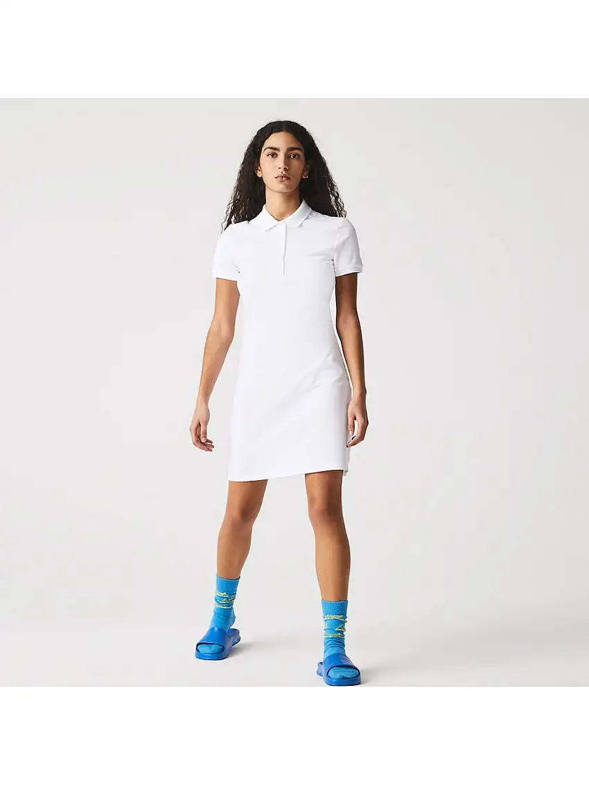 LACOSTE Women's Dress EF5473 001 White