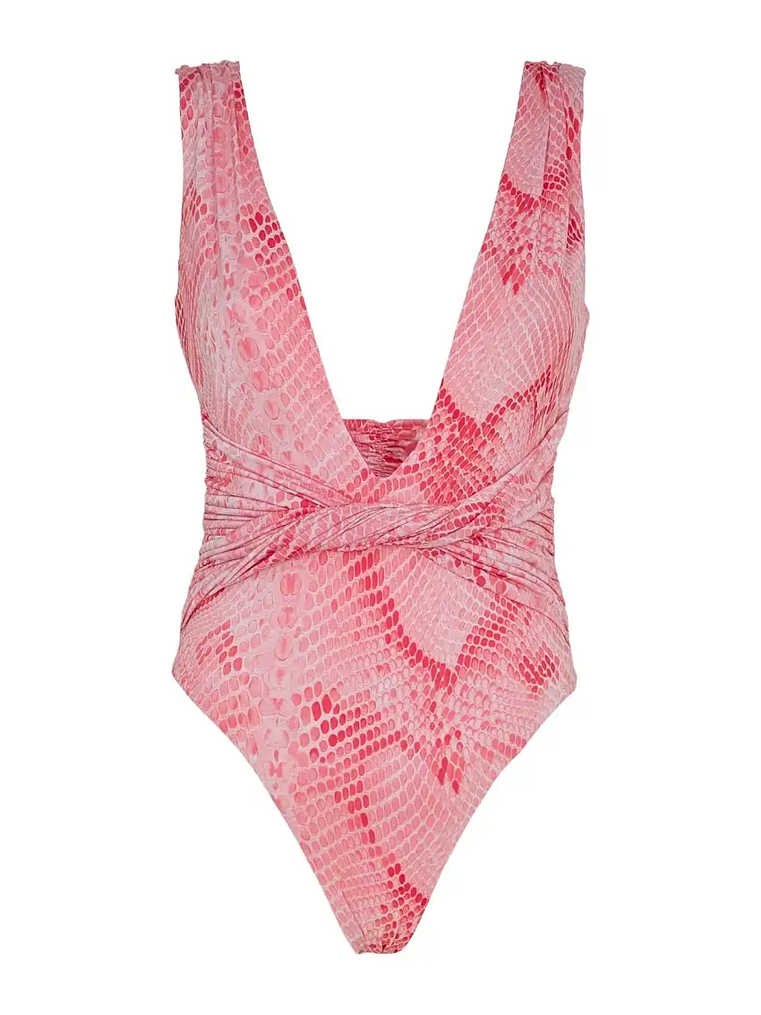 F**K Women's Swimsuit FK24-0012X13 Pink