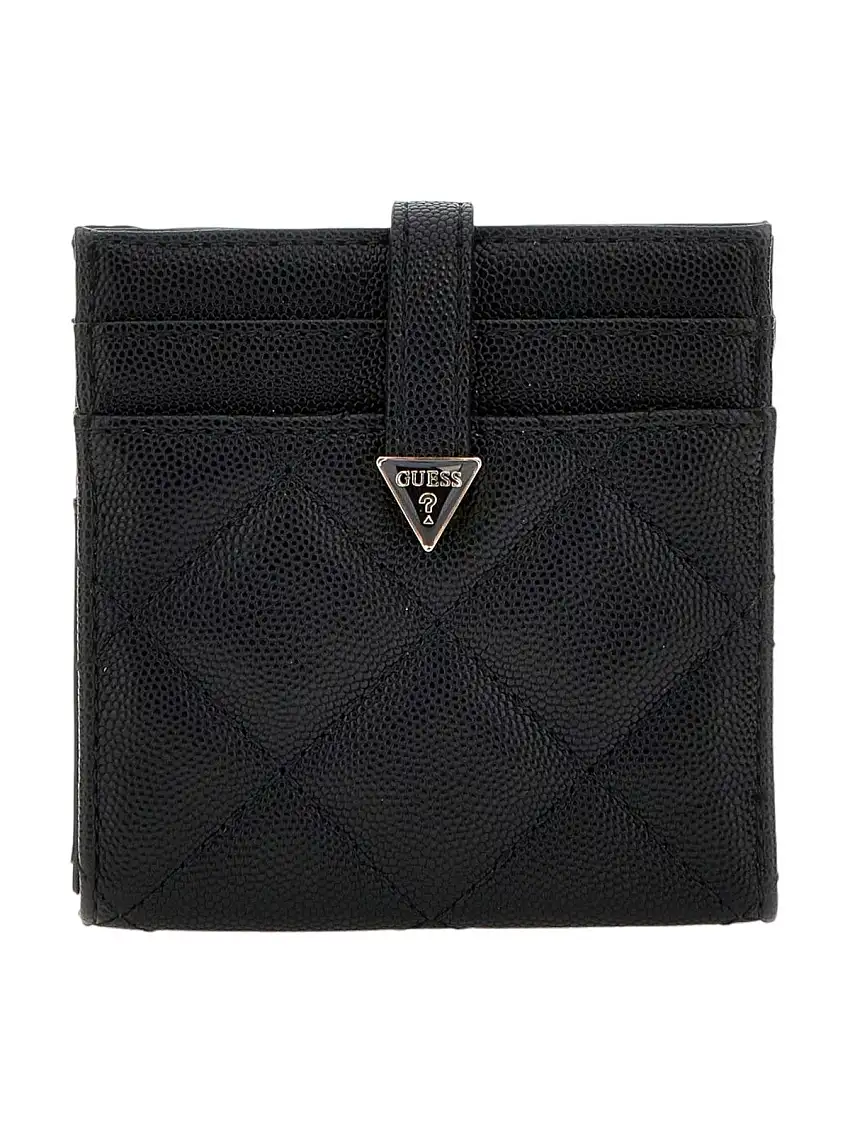 GUESS Women's Eco Carly Slg Small Wallet SWQG95 09152 BLA Black