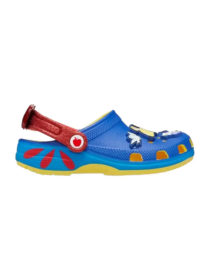 CROCS Girls' Snow White Classic Clog K 209495 769 Blue