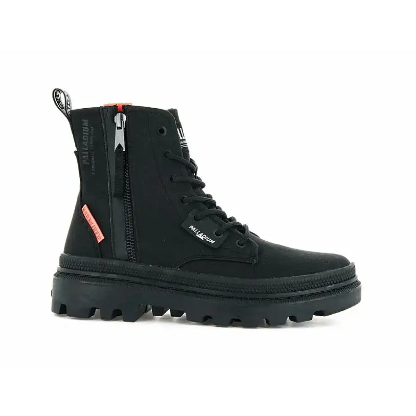 Stivali con zip da donna Palladium Pallatrooper Canvas