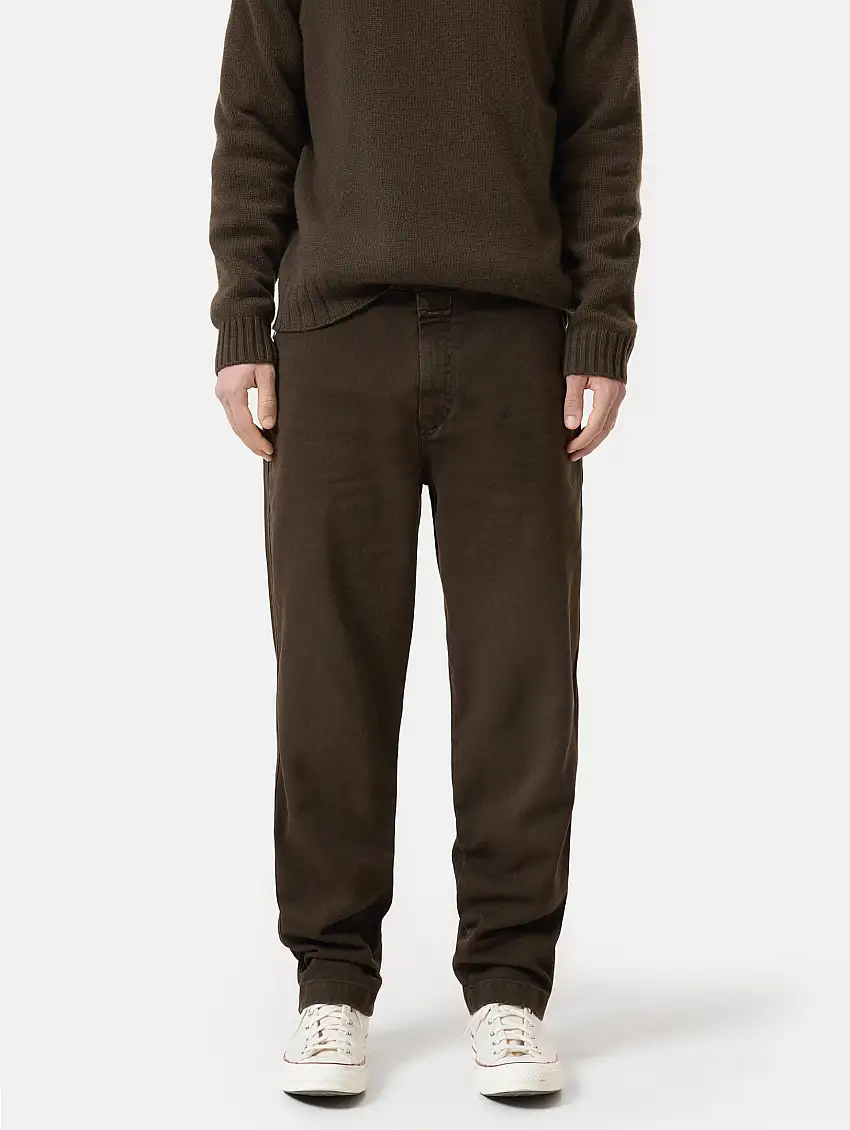 Pantaloni in Cotone Tinto in Capo Verde