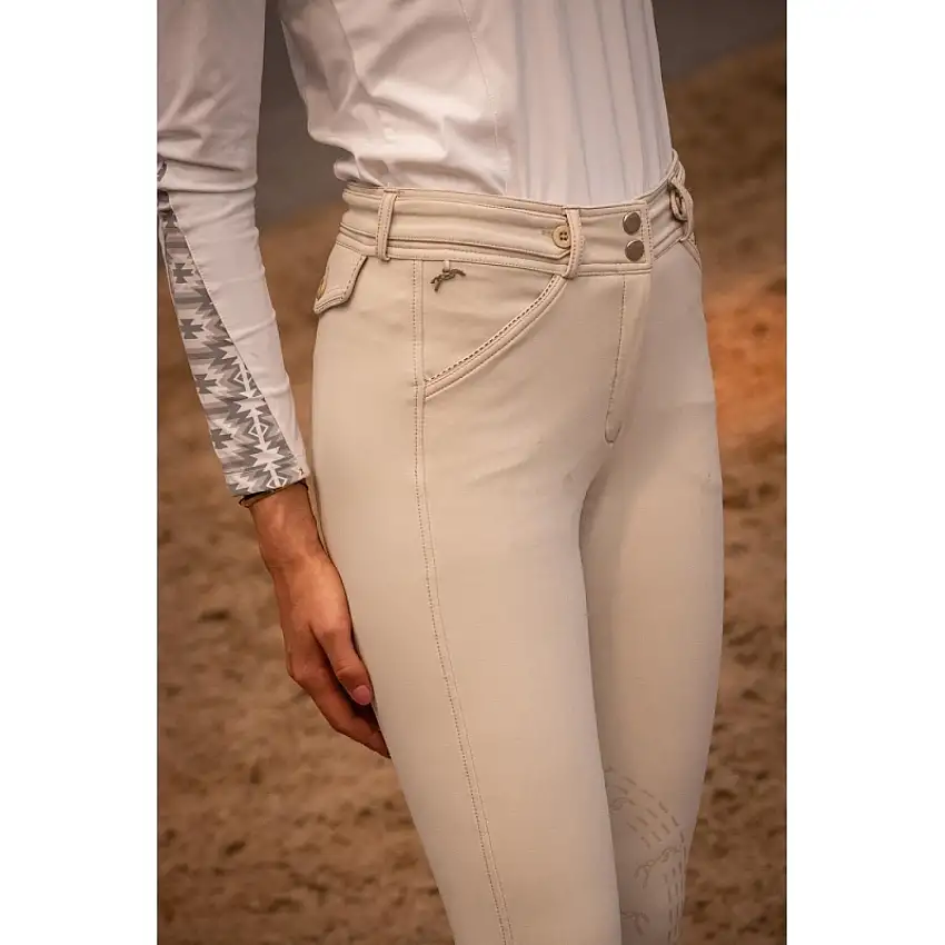 Pantaloni da equitazione da donna con punto sella Pénélope [Misura 34]