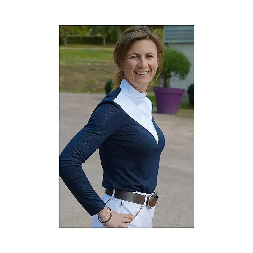 Polo da equitazione da donna Pénélope Las Vegas