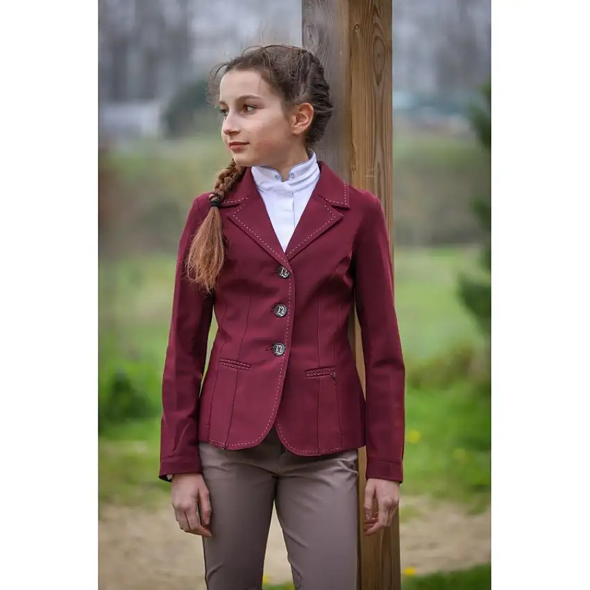 Giacca da equitazione da bambina Pénélope Paris [Misura 10 anni]