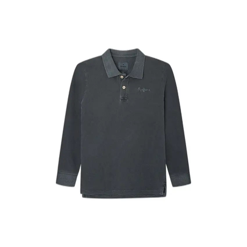 Polo a maniche lunghe per bambini Pepe Jeans Vincent Gd N
