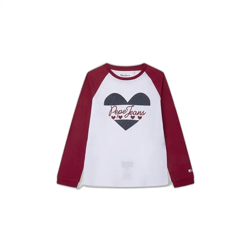 Maglietta bambina a maniche lunghe Pepe Jeans Bella