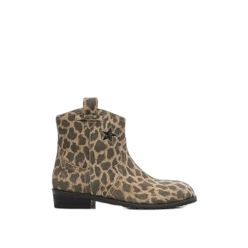 Stivali da bambina Pepe Jeans West Leopard