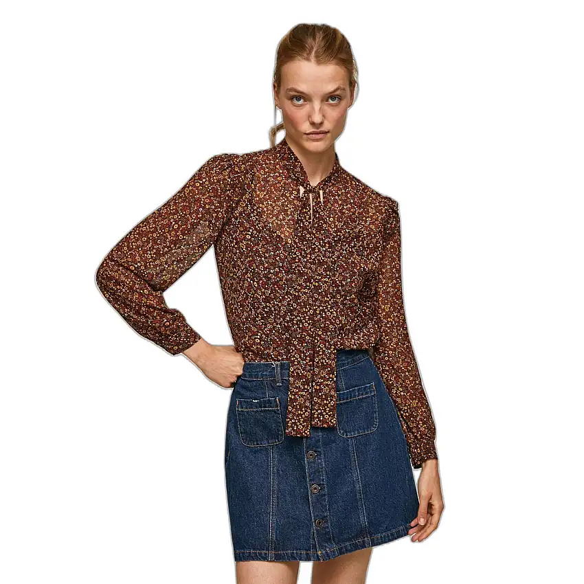 Camicetta donna a maniche lunghe Pepe Jeans Luli Pirnt