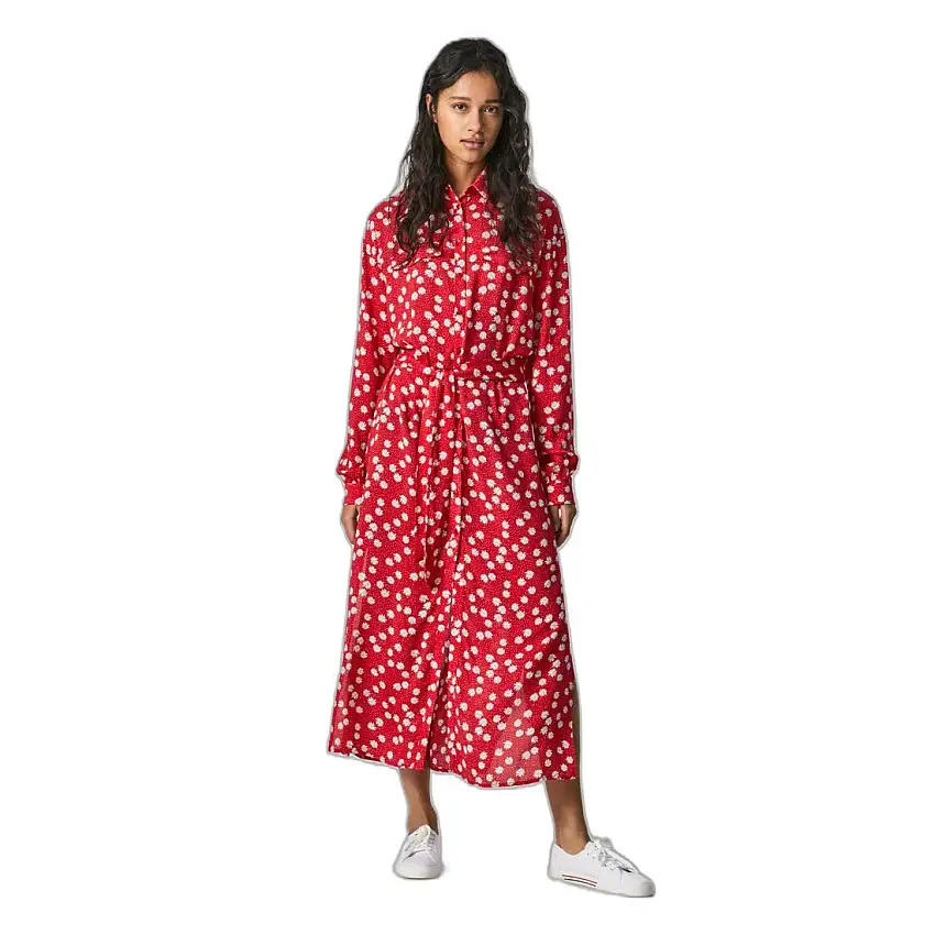 Vestito da donna a maniche lunghe Pepe Jeans Kimberly