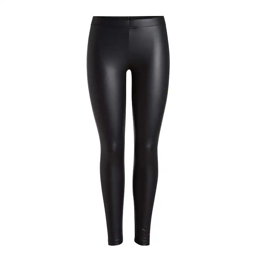 Leggings in pile da donna Pieces New Shiny