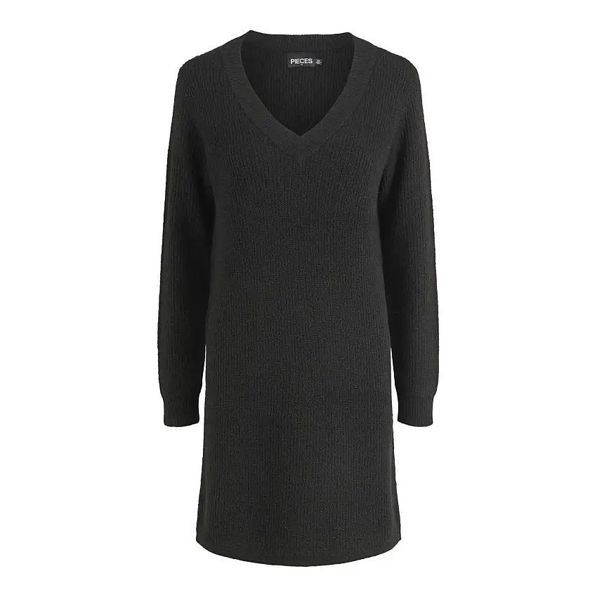 Abito donna a maniche lunghe con scollo a V Pieces Ellen