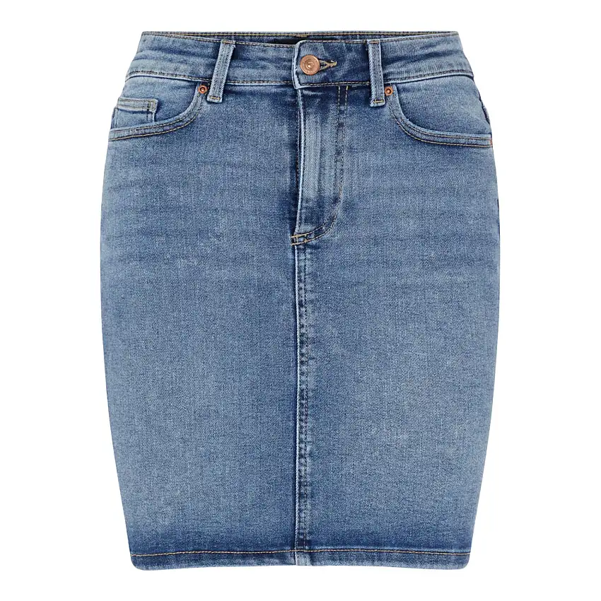 Gonna in denim da donna Pieces Lili