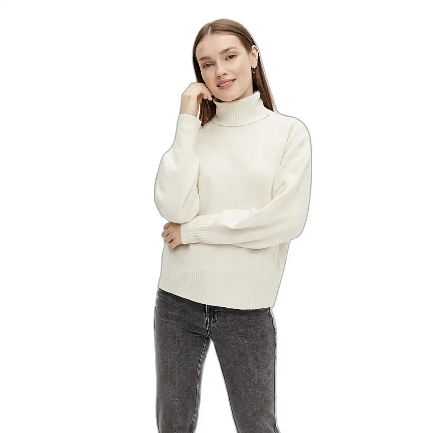 Maglia a collo alto da donna Pieces Cava