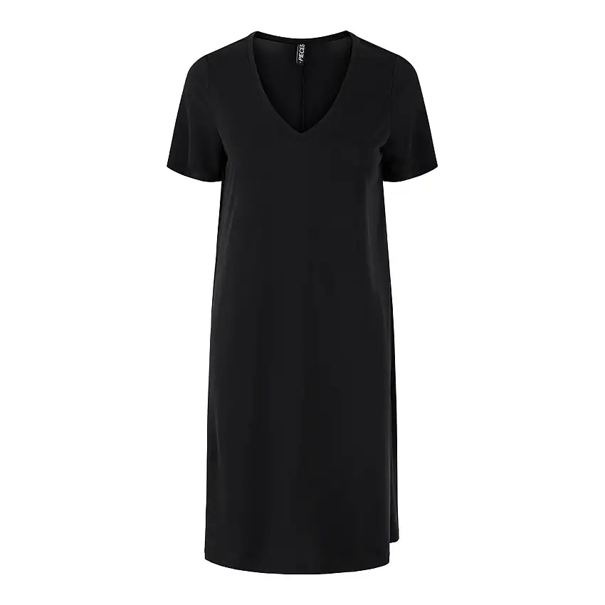 Abito t-shirt donna con scollo a V Pieces Kamala