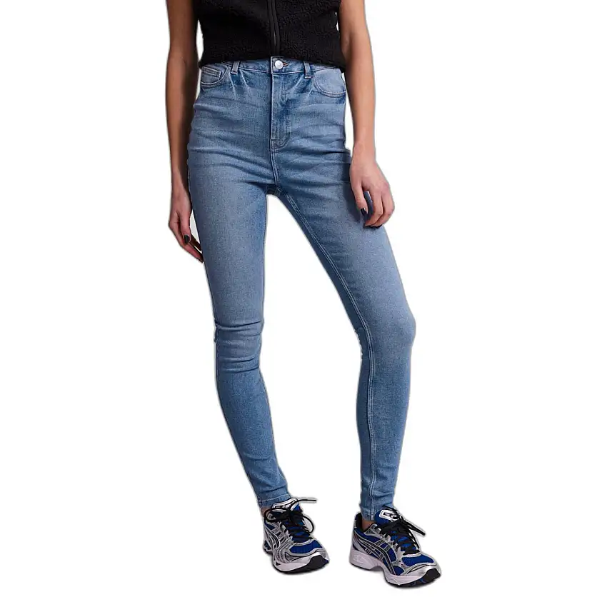 Jeans a vita alta da donna Pieces Highfixe Flex