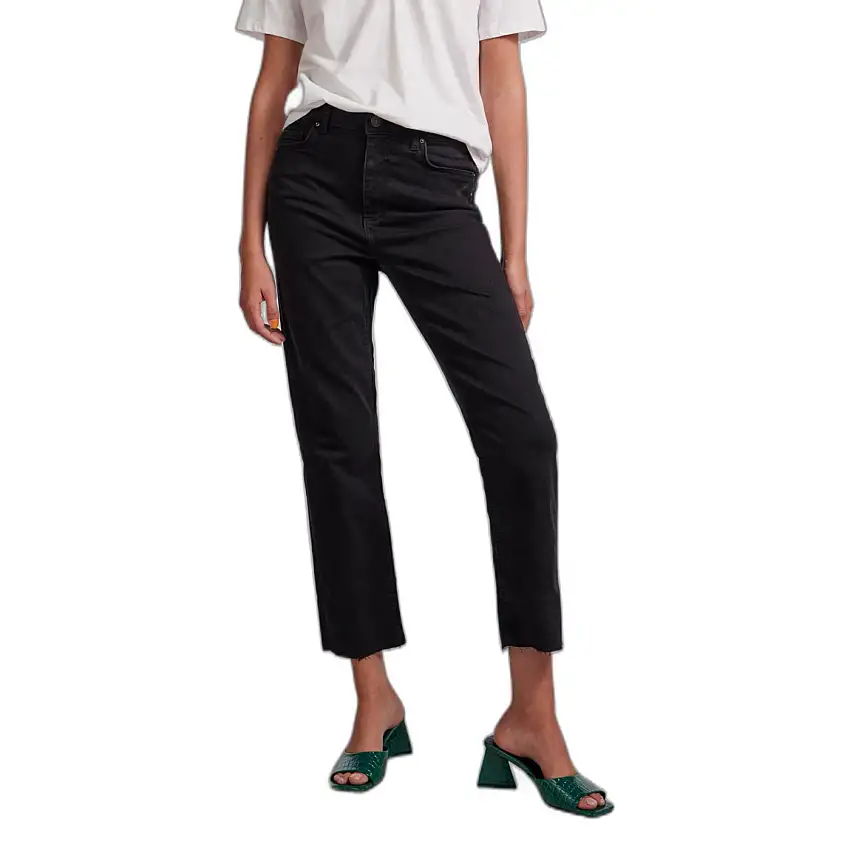 Jeans dritti da donna Pieces Delly