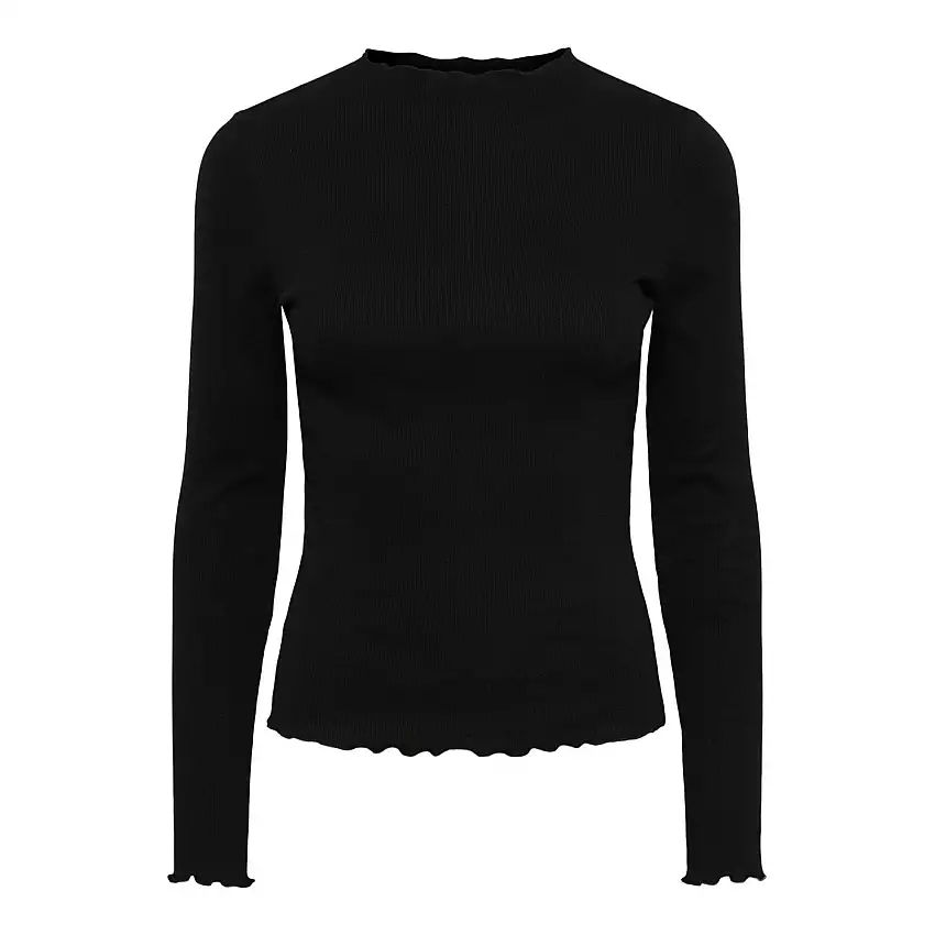 T-shirt donna a maniche lunghe Pieces Omilla