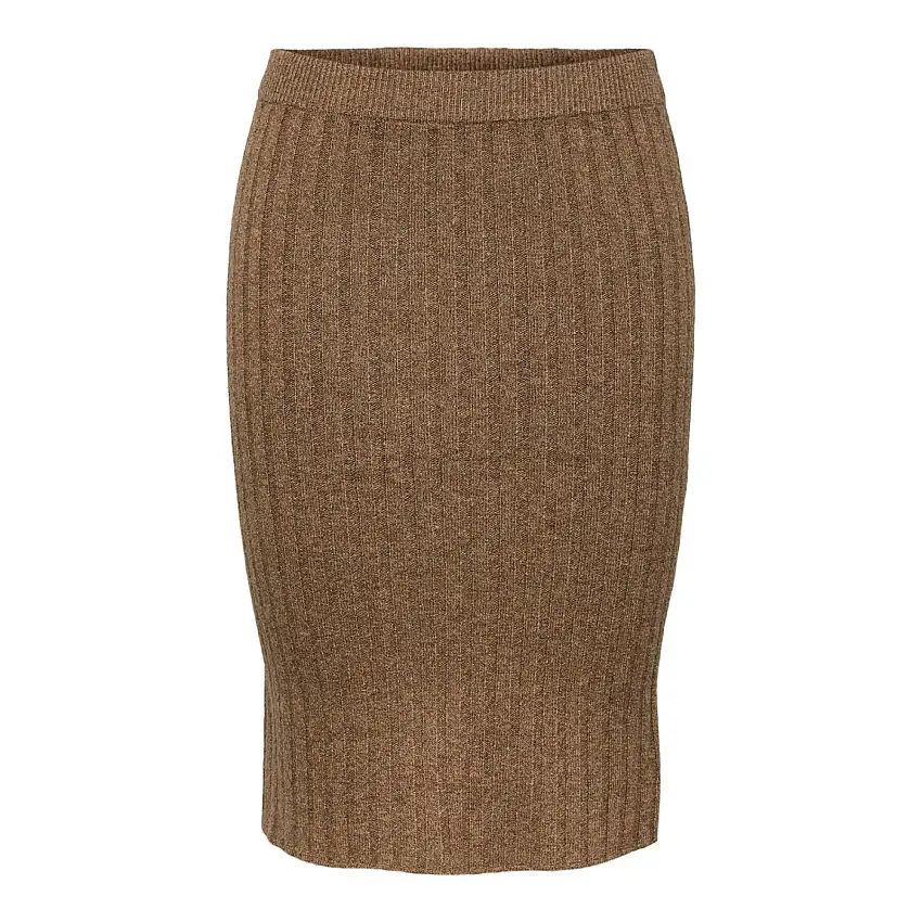 Gonna da donna in maglia a coste Pieces Ava