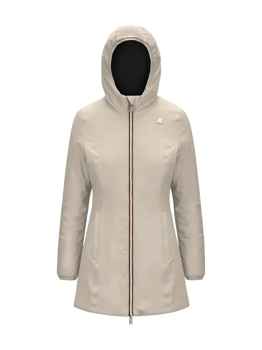 K-WAY Women's Jacket DENISE ST WARM DOUBLE K6128UW AUA Beige