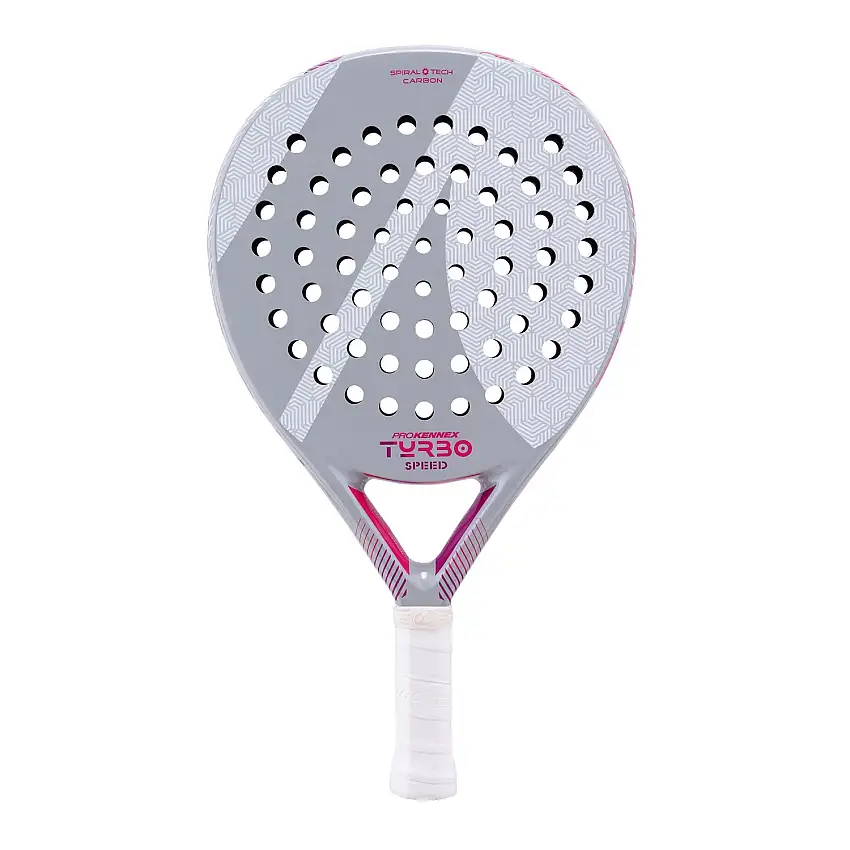 ProKennex Turbo Speed Padel Racket Grey/Pink