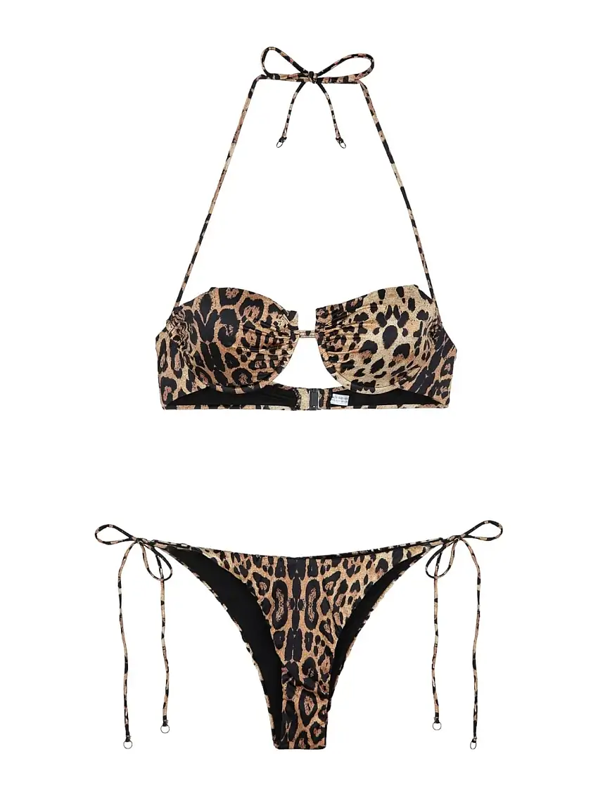 F**K Women's Swimsuit FK24-0401X01 Brown