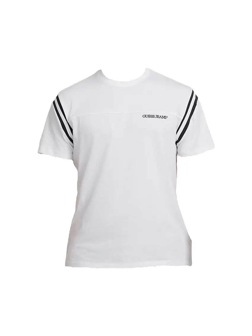 GUESS Men's T-shirt GJ SS CN REG 3D 81 TEE M5GI47 K8HM0 G011 PURE WHITE