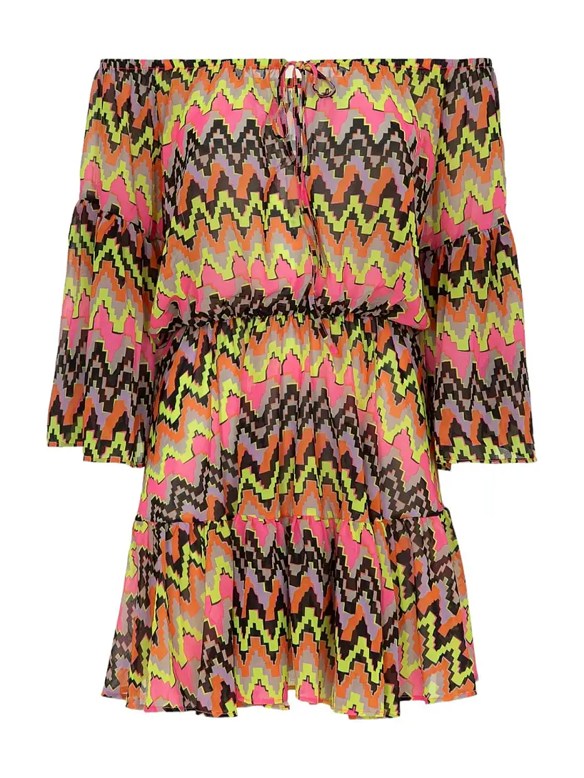 F**K Women's Swimsuit Cover-up FK24-1368X07 Multicolor