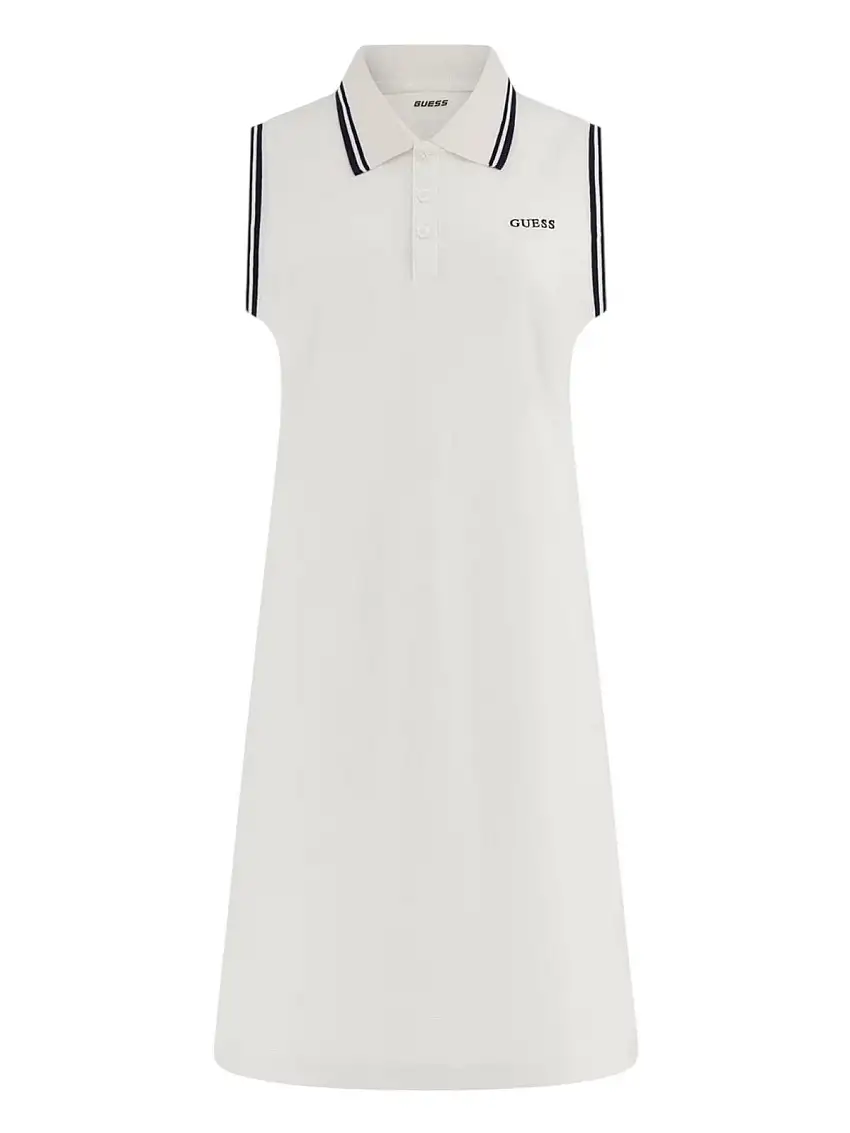 GUESS SPORT Women's Dress AMARYLLIS SHORT DRES V5GK04 KCOK1 G011 White