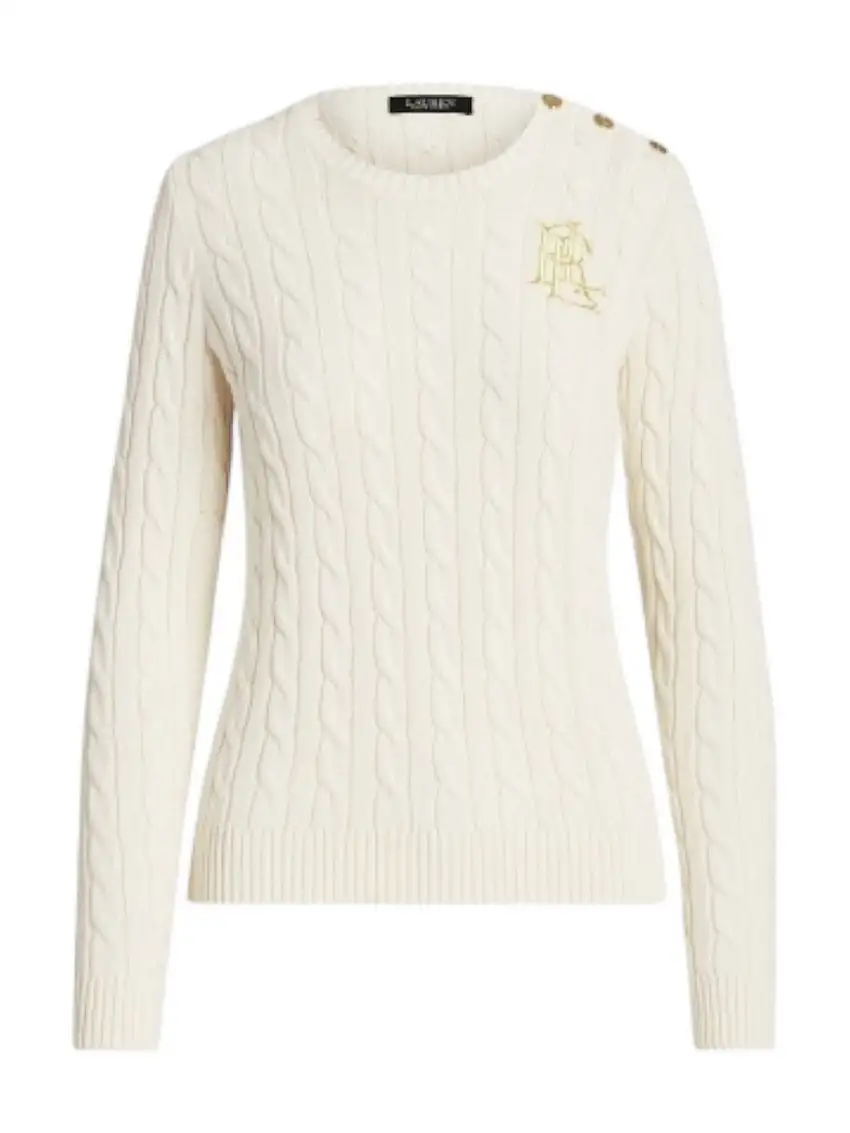 LAUREN RALPH LAUREN Women's Shirt MONTIVA 200932223 002 Beige