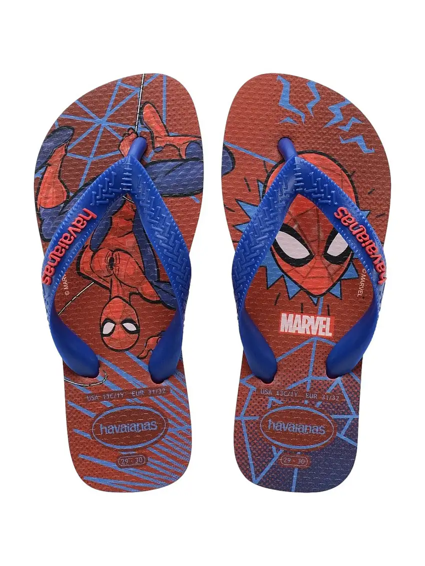 HAVAIANAS Flip Flops Children and Boys Hav. Kids top marvel 4148300.2090 Red