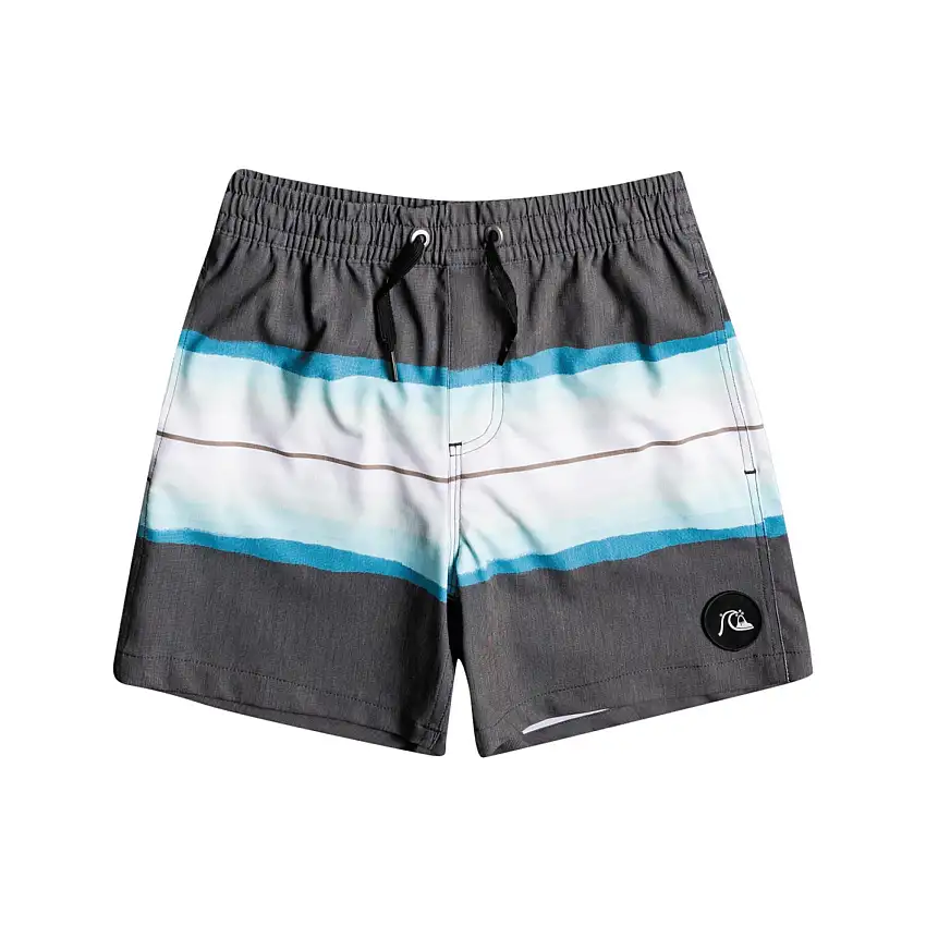 Pantaloncini da bagno in resina colorata per bambini Quiksilver Pcs Volley 14