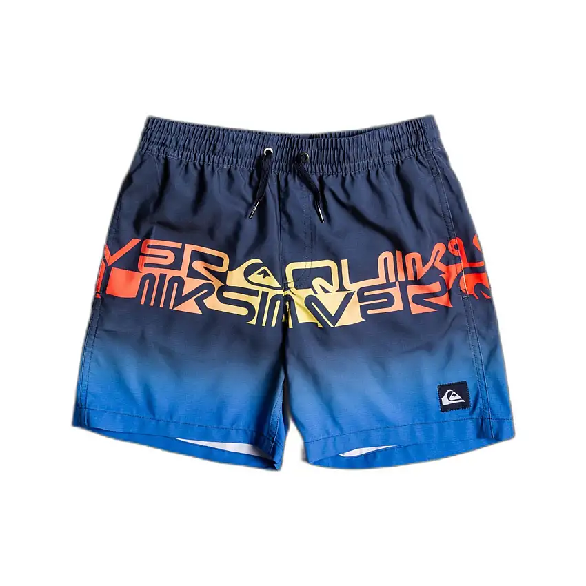 Pantaloncini da bagno per bambini Quiksilver Wordblock Volley