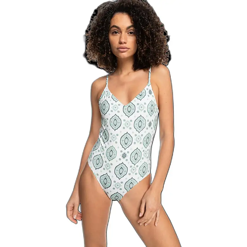 Costume da bagno donna 1 pezzo Quiksilver Stm Claic V Aop