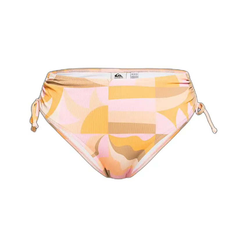 Slip per costume da bagno da donna Quiksilver Claic Hi Waist Ruched