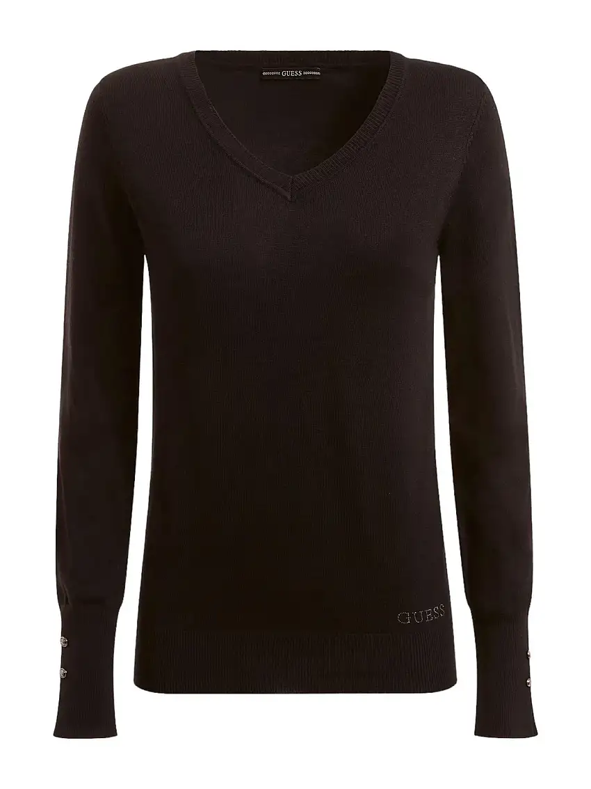 GUESS Women's Sweater W2YR31 Z2V62 JBLK Black