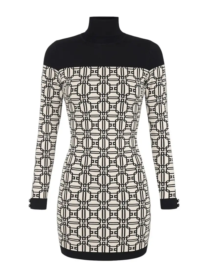 ELISABETTA FRANCHI Women's Dress AM30B47E2 E84 White